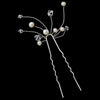 * Pearl & Crystal Bridal Wedding Hair Pin 30