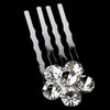 * Beautiful Crystal Flower Bridal Wedding Hair Pin 41