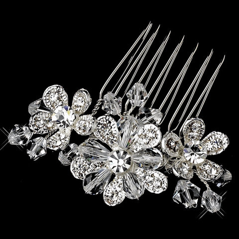 Silver Clear Pin 8983