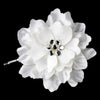 Opal Crystal Flower Accents on Delphinium Flower Bobby Bridal Wedding Hair Pin 906 (Set of 2)