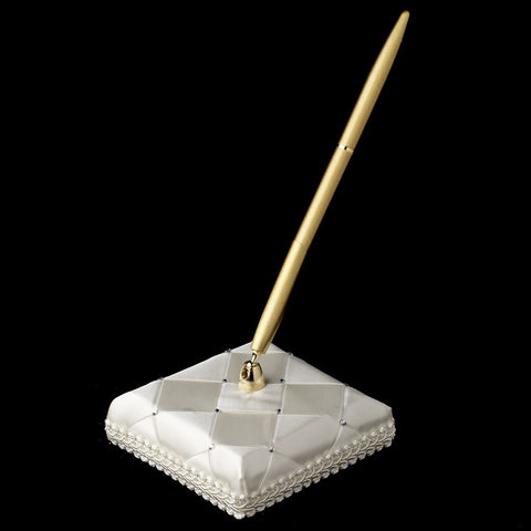 Hand Woven Bridal Wedding Pen Set 786