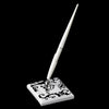 Black and White Swirl Bridal Wedding Pen Set 836