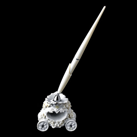 Wonderful Cinderella Coach Carriage Bridal Wedding Pen Set 419