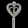 Sweet 15/16 Rhinestone Covered Heart Scepter 207