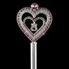 Sweet 15/16 Rhinestone Covered Heart Scepter 207