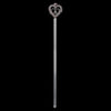 Sweet 15/16 Rhinestone Covered Heart Scepter 207