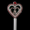 Sweet 15/16 Rhinestone Covered Heart Scepter 207