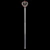 Sweet 15/16 Rhinestone Covered Heart Scepter 207