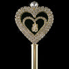 Sweet 15/16 Rhinestone Covered Heart Scepter 207