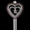 Sweet 15/16 Rhinestone Covered Heart Scepter 207