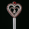 Sweet 15/16 Rhinestone Covered Heart Scepter 207