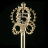 Sweet 15/16 Regal Rhinestone Scepter with Rhinestone Accents 520