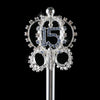 Sweet 15/16 Regal Rhinestone Scepter with Rhinestone Accents 520