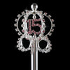 Sweet 15/16 Regal Rhinestone Scepter with Rhinestone Accents 520