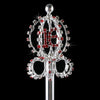 Sweet 15/16 Regal Rhinestone Scepter with Rhinestone Accents 520