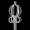 Sweet 15/16 Regal Rhinestone Scepter with Rhinestone Accents 520