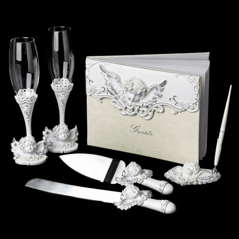 Angel Complete Matching Reception Accessory Set