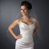 Bridal Wedding Single Layer Fingertip Edge Bridal Wedding Veil 114 1F