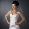 Bridal Wedding Single Layer Fingertip Edge Bridal Wedding Veil 114 1F