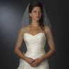 Bridal Wedding Single Layer Fingertip Edge Bridal Wedding Veil 114 1F