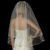 Beaded crystal Bridal Wedding Veils (V 130F)