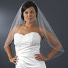 Beaded Edge Waltz Bridal Wedding Veil 131
