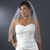 Beaded Edge Waltz Bridal Wedding Veil 131