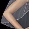 Beaded Edge Waltz Bridal Wedding Veil 131