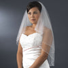 Beaded Edge Waltz Bridal Wedding Veil 131