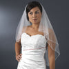 Beaded Edge Waltz Bridal Wedding Veil 131