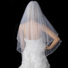 Beaded Edge Waltz Bridal Wedding Veil 131