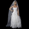Bridal Wedding Single Layer Crystals Bridal Wedding Veil 139