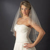 Bridal Wedding Single Layer Crystals Bridal Wedding Veil 139