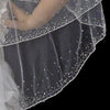 Bridal Wedding Single Layer Crystals Bridal Wedding Veil 139