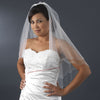 Bridal Wedding Double Layer Fingertip Length Bridal Wedding Veil 1436 F