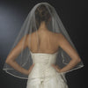 Bridal Wedding Single Layer Elbow Length Bridal Wedding Veil 1527