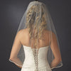 Bridal Wedding Single Layer Elbow Length Bridal Wedding Veil 1527