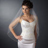 Bridal Wedding Double Layer Fingertip Length Bridal Wedding Veil 1546 F
