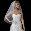 Bridal Wedding Double Layer Fingertip Length Bridal Wedding Veil 1546 F