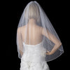 Bridal Wedding Double Layer Fingertip Length Bridal Wedding Veil 1546 F