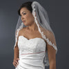 Bridal Wedding Veil 1572 1E - Single Layer Elbow Length (30" long x 54" wide)