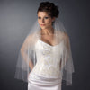 2 Layer 28" and 36" Fingertip Bridal Wedding Veil 2009