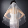 2 Layer 28" and 36" Fingertip Bridal Wedding Veil 2009