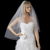 2 Layer 28" and 36" Fingertip Bridal Wedding Veil 2009