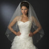Single Layer Fingertip Bridal Wedding Veil (V 2012)