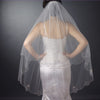 Single Layer Fingertip Bridal Wedding Veil (V 2012)