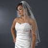 Bridal Wedding Veil Single Layer Fingertip (36" l x 72" w) Bridal Wedding Veil 3336