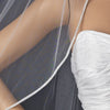 Bridal Wedding Single Layer Fingertip Length Bridal Wedding Veil 4742 1F