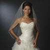 Bridal Wedding Single Layer Fingertip Length Bridal Wedding Veil 4742 1F