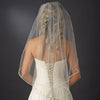 Bridal Wedding Single Layer Fingertip Length Bridal Wedding Veil 4742 1F